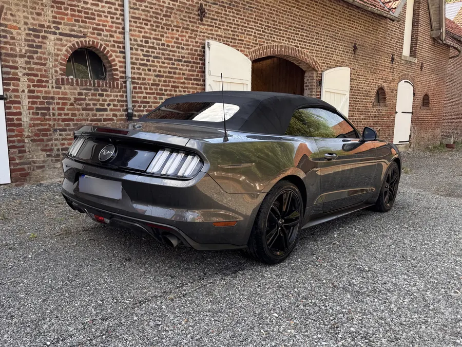 Ford Mustang Cabriolet, vue arrière, vitres teintées par DarkTeinte